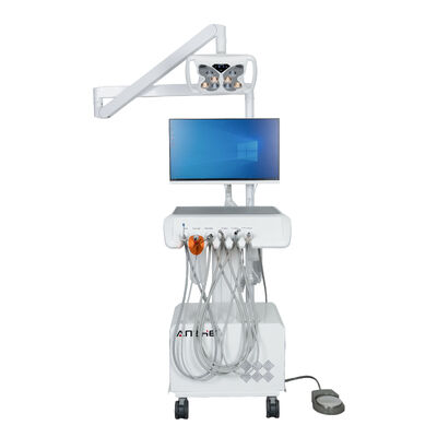Ein guter Preis. All-in-One Dental Workstation mit Butterfly-LED-Licht, HD-Intraoralkamera, integriertem Computersystem, mobile Dental Unit online