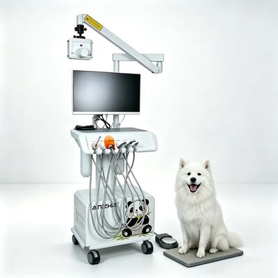 Portable Mobile Veterinary Dental Treatment Unit All-in-one Pet Dental Machine with Digital Sensor for Animal Hospitals and Pet Dental Clinics