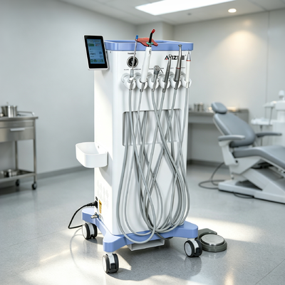 Ein guter Preis. 550W Mobile Dental Unit mit 0,8 MPa Luftdruck und LED-Härtungslicht für die zahnärztliche Behandlung in der Klinik online