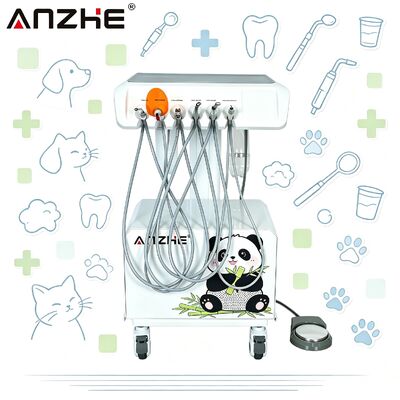 Ein guter Preis. Portable Electric Veterinary Dental Unit mit Luftkompressor Mobile Tierzahntechnik mit Scaler LED Heillicht & Saug online