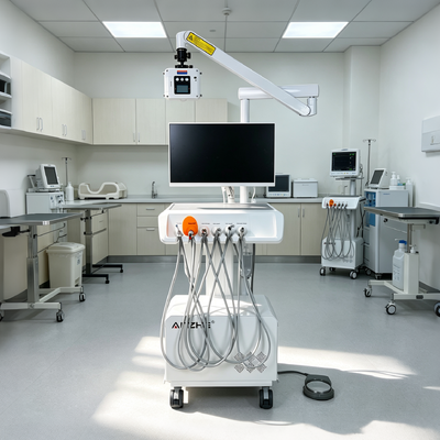 Ein guter Preis. Professionelle 550W Veterinär-Zahneinheit mit digitalem Bildgebungssystem und 0,8 MPa Druck für Tierkliniken online
