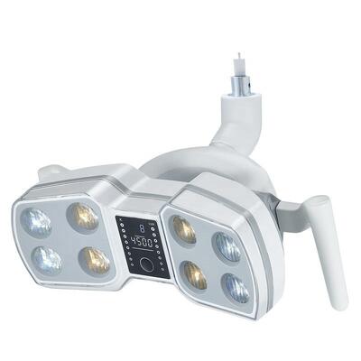 Ein guter Preis. LED Dental-Operationsleuchte mit Infrarotsensor, schattenlose Oralleuchte 8000-30000 Lux, 8 Augen-LED für Dentalstuhleinheit online