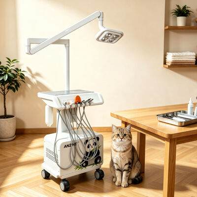 Ein guter Preis. Portable Dental Unit mit LED-Zahnlampe eingebauter Luftkompressor Saug-Scaler Heilungslicht mobile Zahnstation für Kliniken online