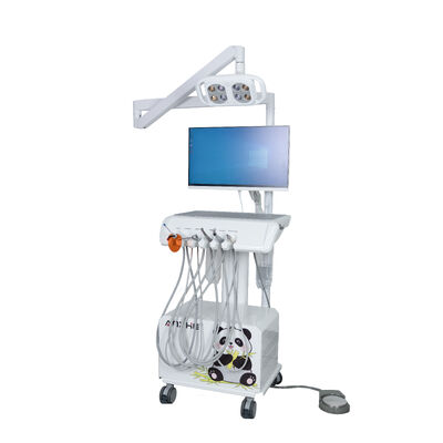 Ein guter Preis. Mobiler Veterinär-Zahnarztwagen mit 8-LED-Zahnlampe, Ultraschall-Scaler, Luftkompressor und Absaugung, Tierzahnärztliche Ausrüstung online