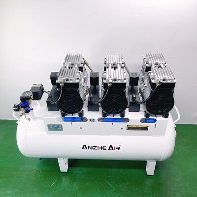 Ein guter Preis. 2550W 90L Ölfreier Dentalluftkompressor Stille Luftkompressor für Zahnkliniken online