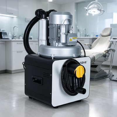 Ein guter Preis. 750W Dentalabsaugsystem mit 1000 l/min Saugleistung und 56 dB leisem Betrieb für Zahnarztpraxen online