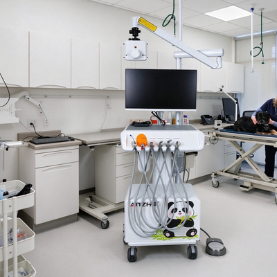 Ein guter Preis. 550W Veterinärmedizinische Dentalstation mit 0,8 MPa Druck und 58 dB Geräuschpegel für Tierkliniken online